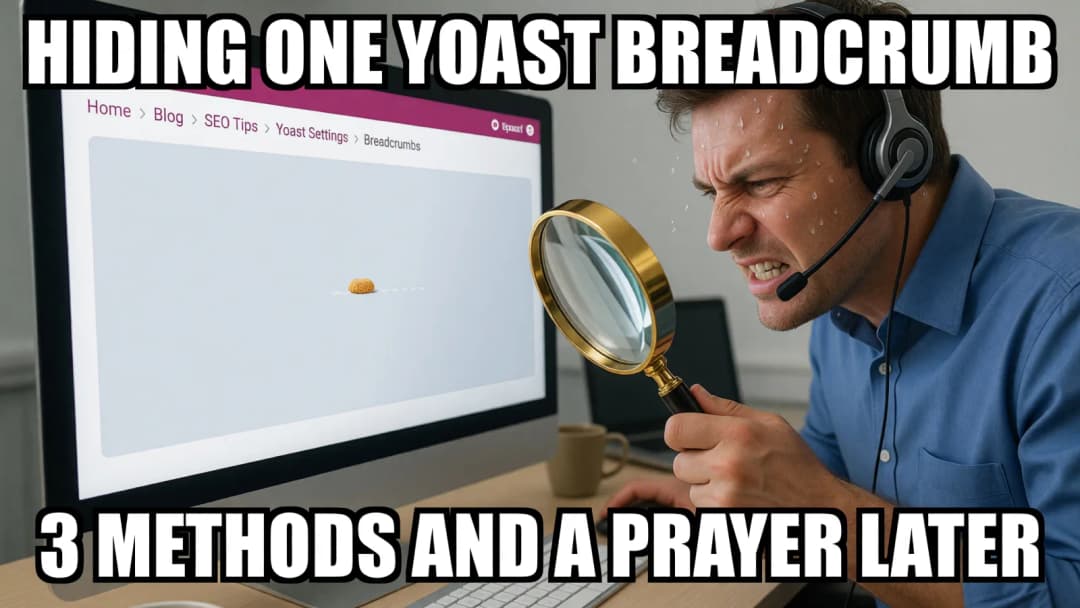 How to Hide Yoast SEO Breadcrumbs in WordPress (Three Ways)