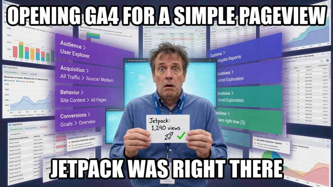 Jetpack vs Google Analytics 4: Which Should You Use?