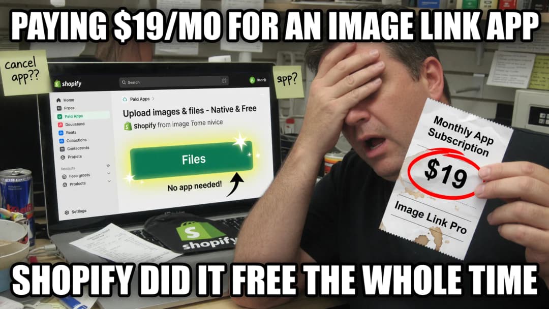 How to Create an Image Link in Shopify Without an App