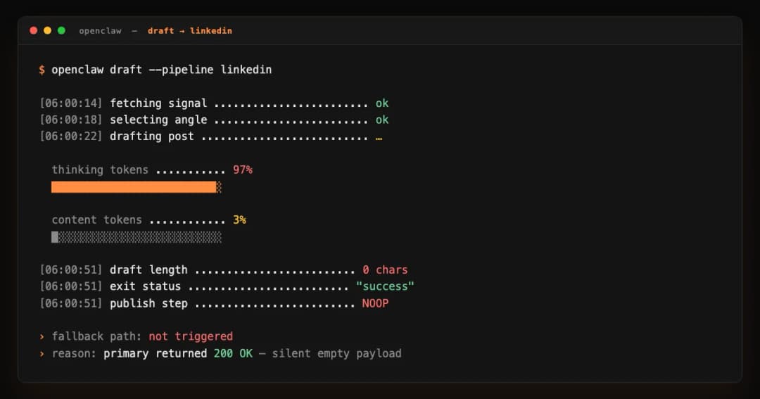 The Day My AI's 'Thinking' Ate 97% of the Token Budget