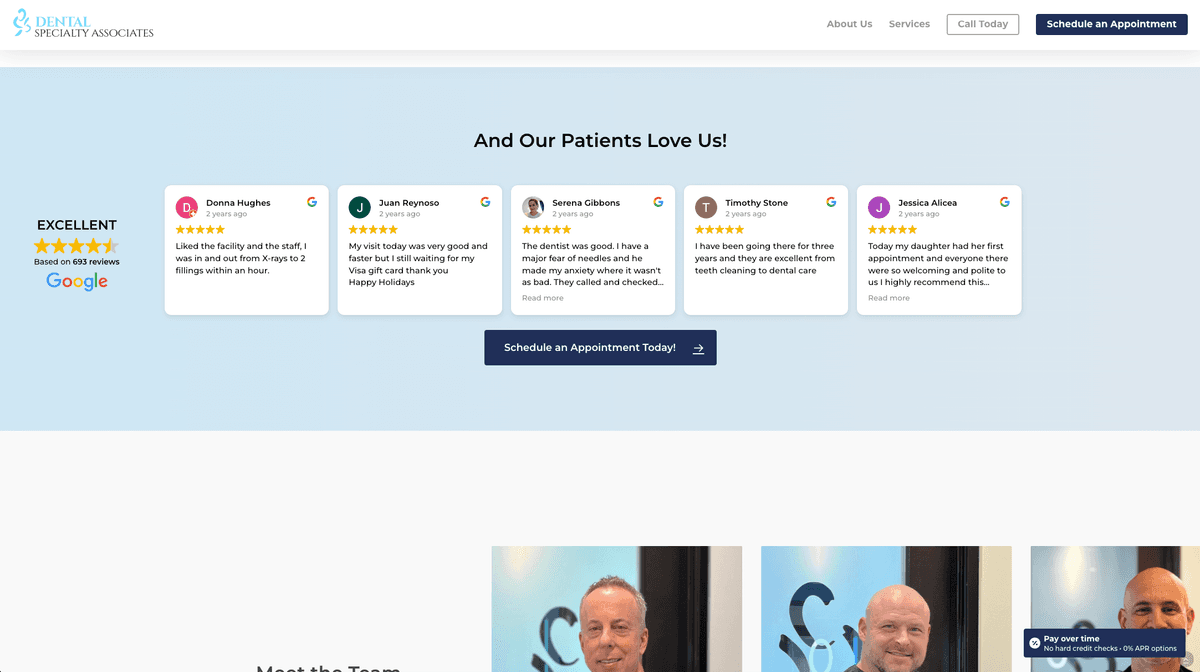 Arizona Dental Specialists screenshot 2