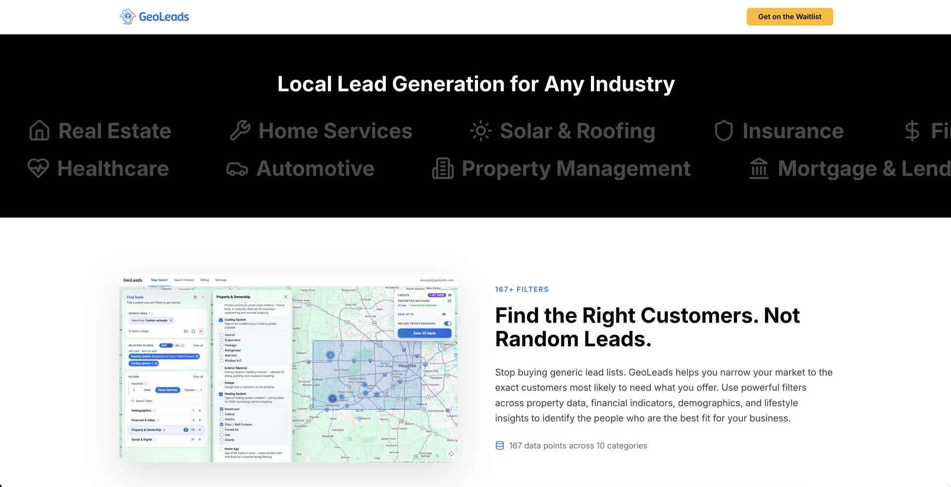 GeoLeads screenshot 2