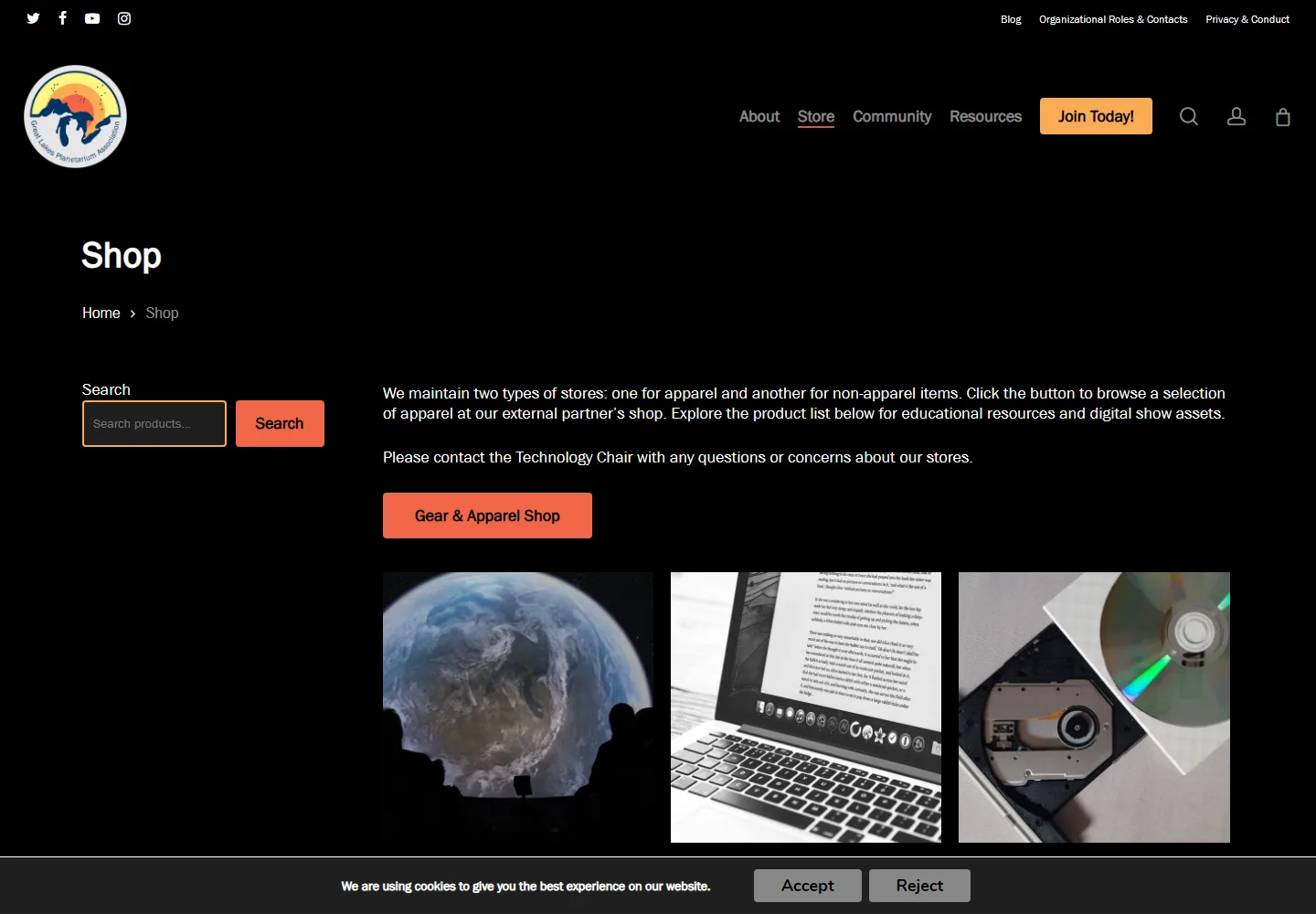 Great Lakes Planetarium Association screenshot 2