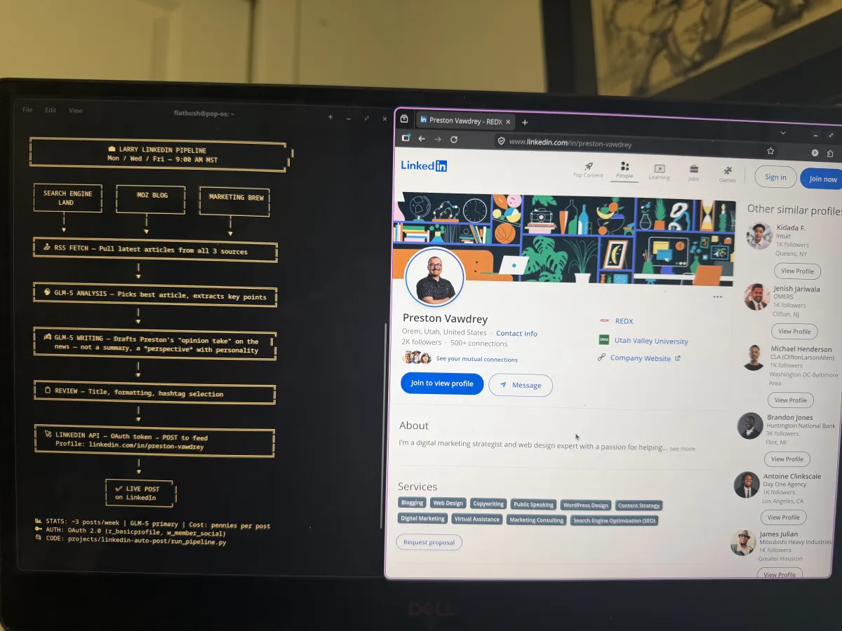 LinkedIn Authority Content Engine