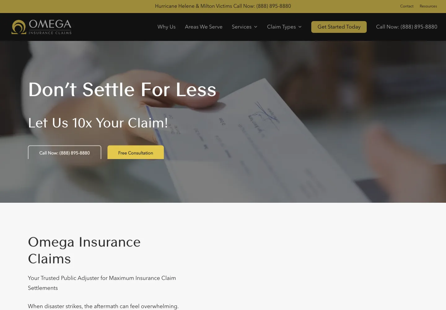 Omega Insurance Claims
